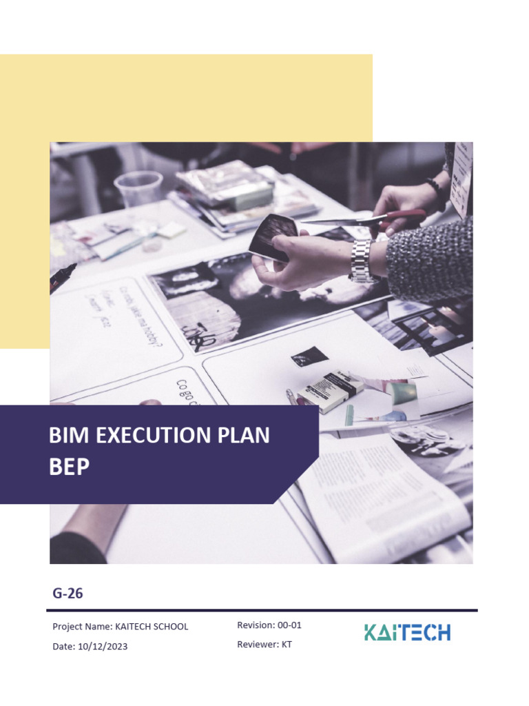 KAITECH School BIM Execution Plan | PDF | Building Information Modeling