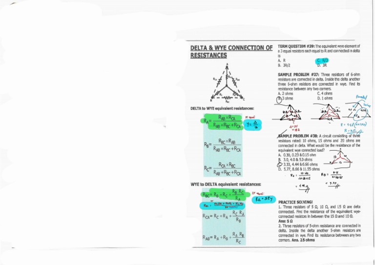 Wye Delta | PDF