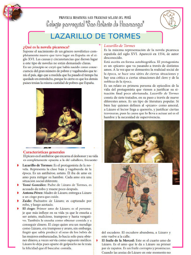 Lazarillo de Tormes | PDF