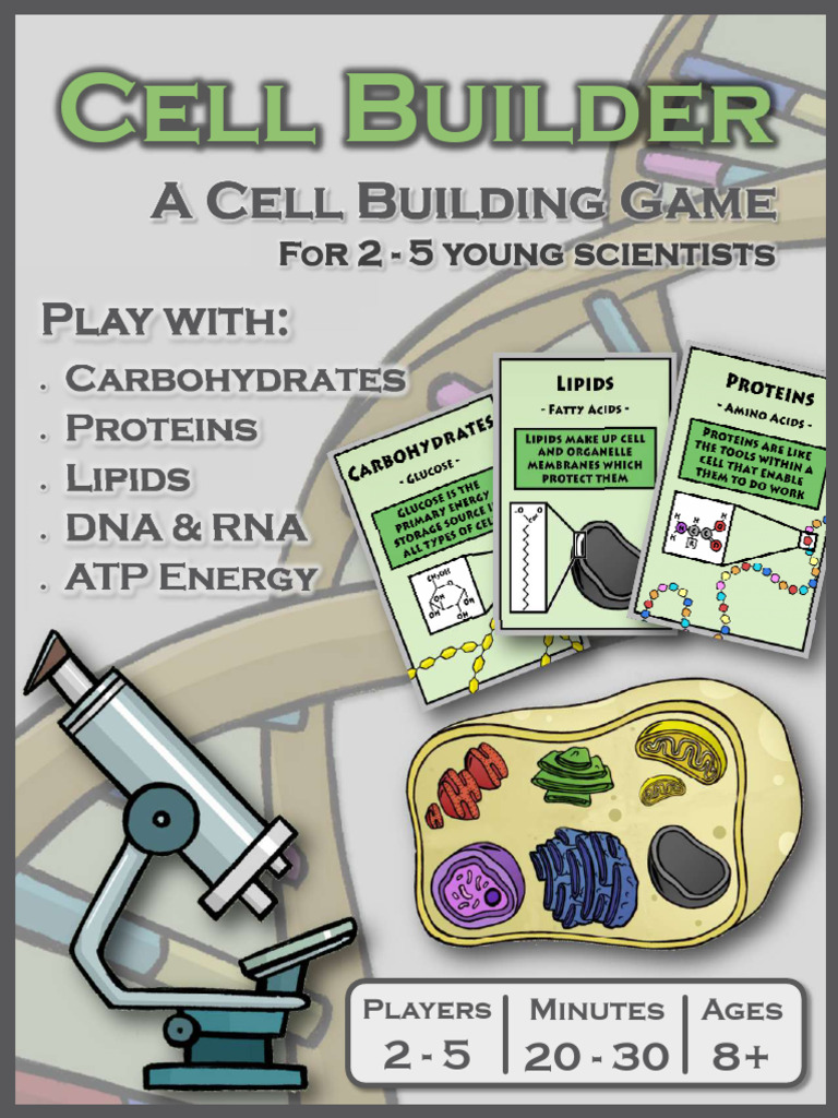 Cell Builder: A Fun Science Game | PDF | Cell (Biology) | Endoplasmic ...