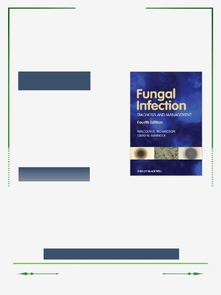 Fungal Infection Diagnosis and Management Fourth Edition Malcolm D ...