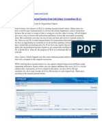 Creating Manual Journal Entries From Sub Ledger Accounting