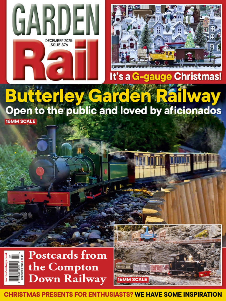 Butterley Garden Railway Overview | PDF | Rail Transport
