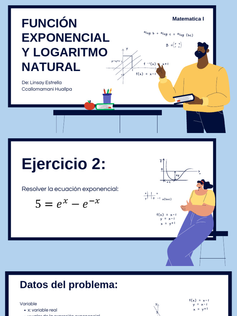 Copia de Exponential Functions and Logarithms - Math - 9th Grade by ...