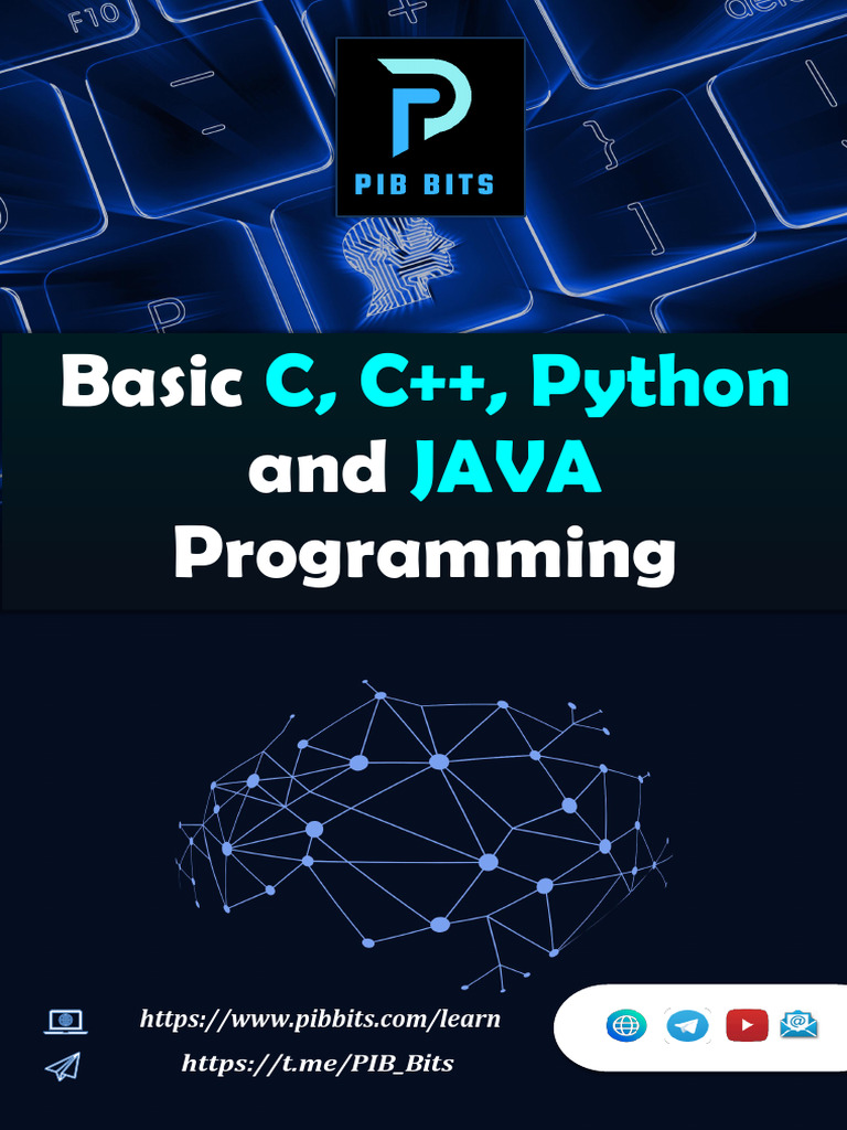Basic C C Python and Java Programming Language Lyst1748974683417 | PDF ...