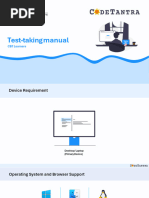 CodeTantra Test Setup Guide | PDF | Button (Computing) | Password