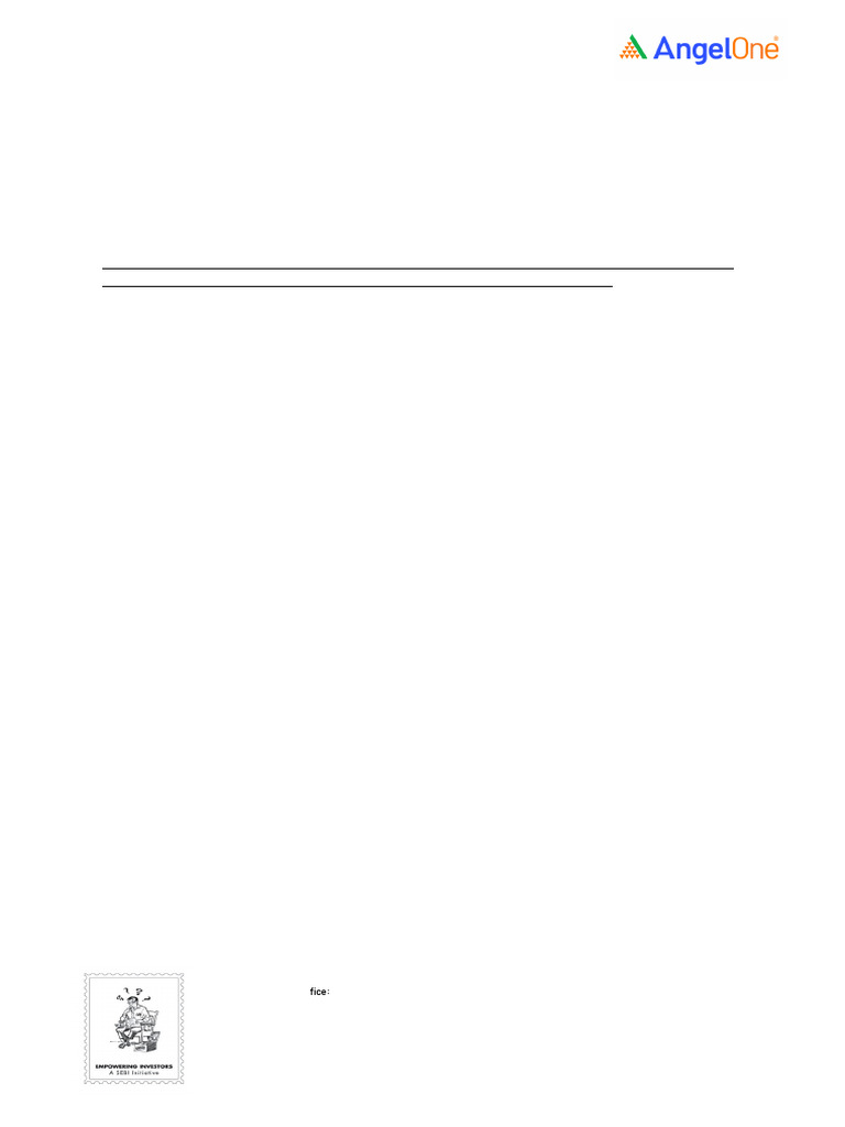 Classified As Internal: Angel One Limited Corporate & Regd of | PDF ...