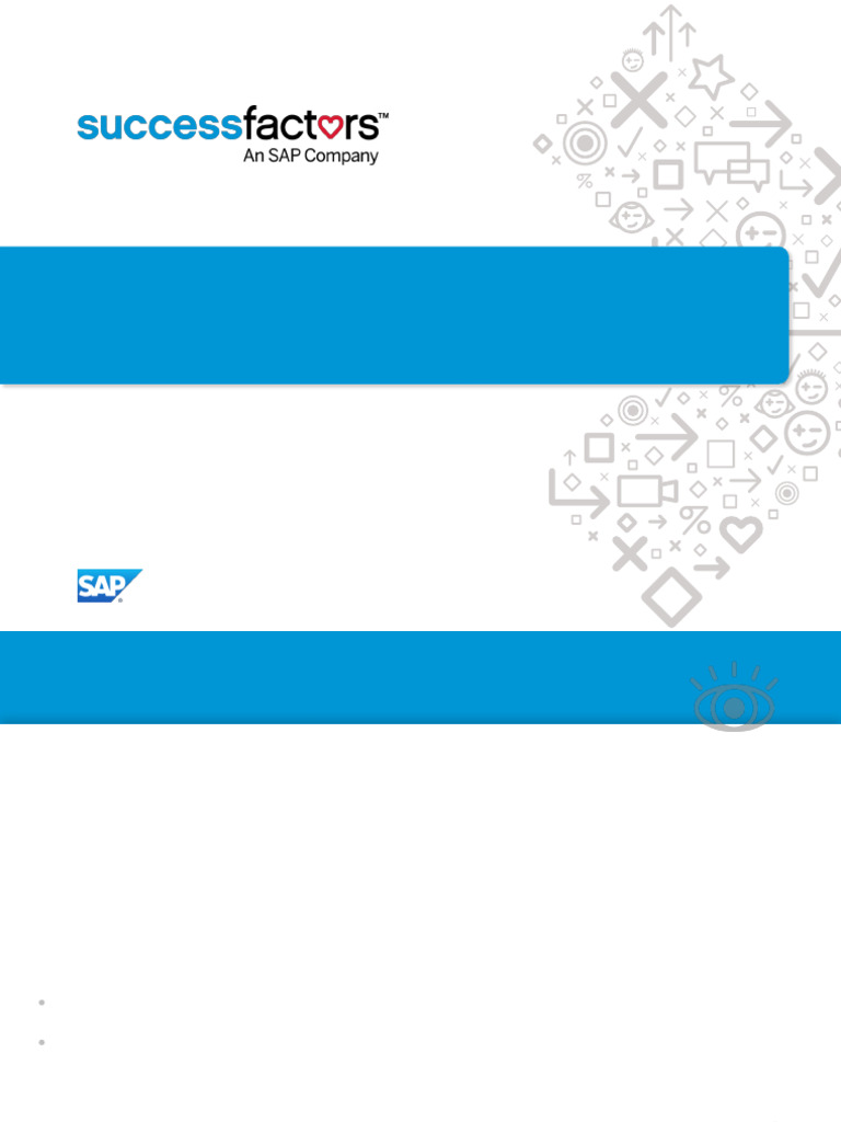 SuccessFactors Adhoc Report Builder Guide | PDF | Microsoft Excel ...