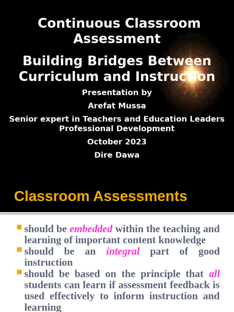 Classroom Assessment Strategies for Success | PDF | Educational ...