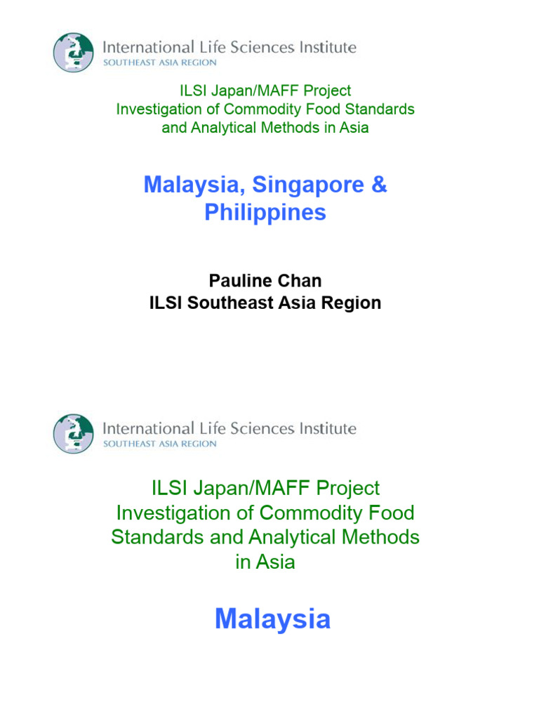 Food Standards and Safety in Malaysia | PDF | Drink | Salt