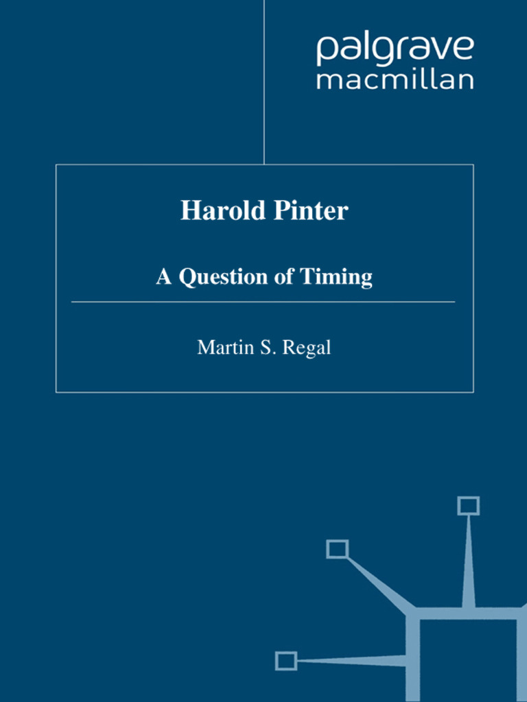 (Martin S. Regal) Harold Pinter A Question of Tim (B-Ok - CC) | PDF