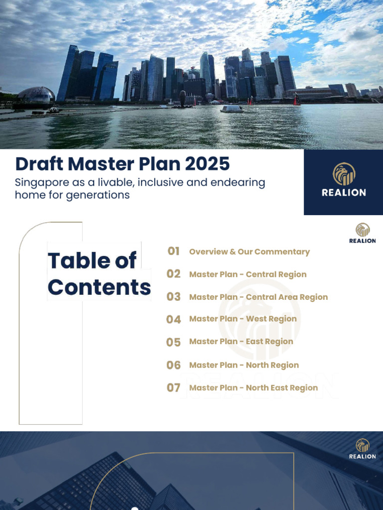Singapore Draft Master Plan 2025 Overview | PDF