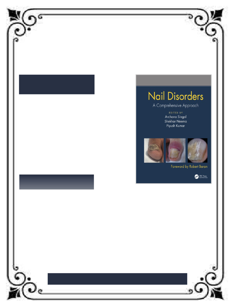 Nail Disorders: A Comprehensive Approach Archana Singal Ebook All ...