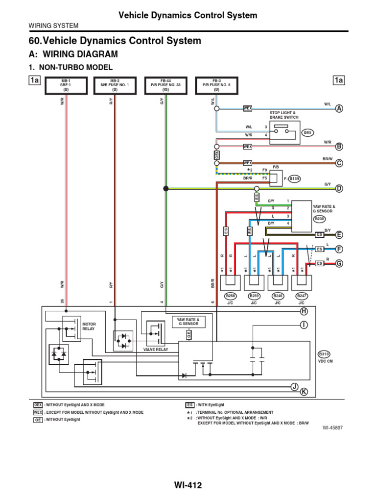 Vehicle Dynamics Control Wiring Guide | PDF | Anti Lock Braking System ...