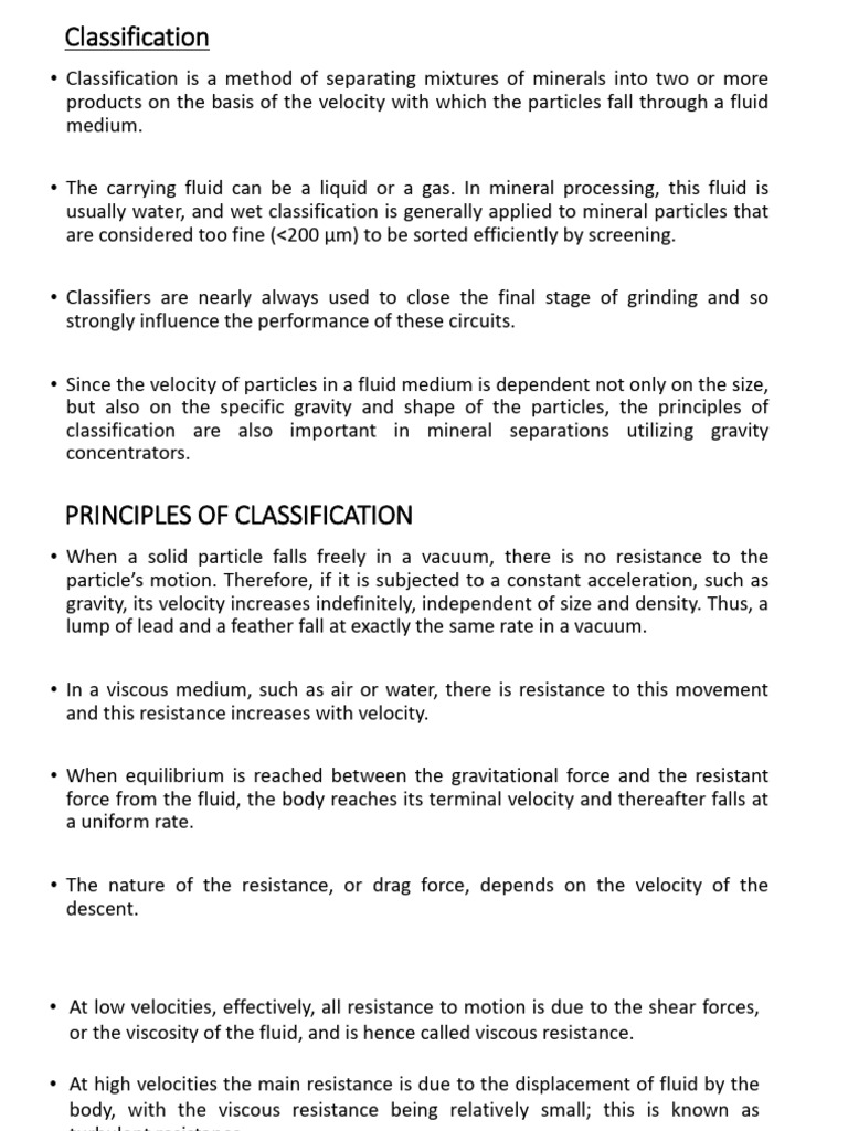 Mineral Classification Techniques Explained | PDF | Materials Science ...