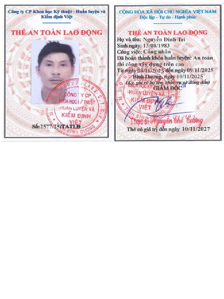 thẻ ATLD | PDF