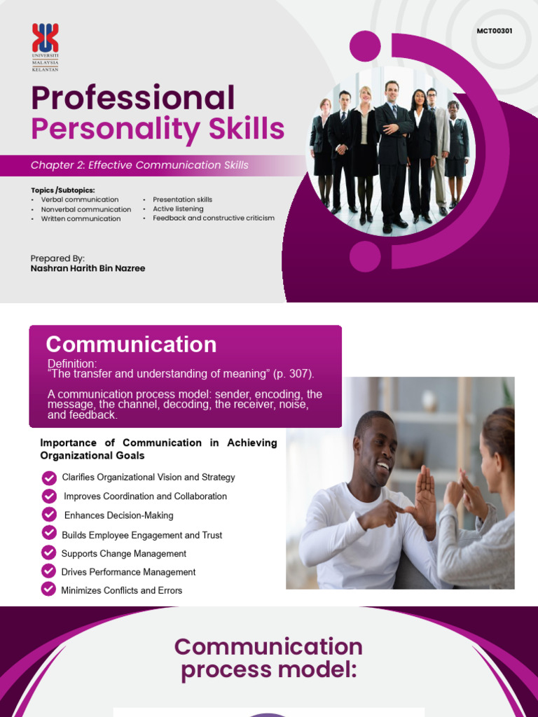 Mastering Effective Communication Skills | PDF | Communication ...