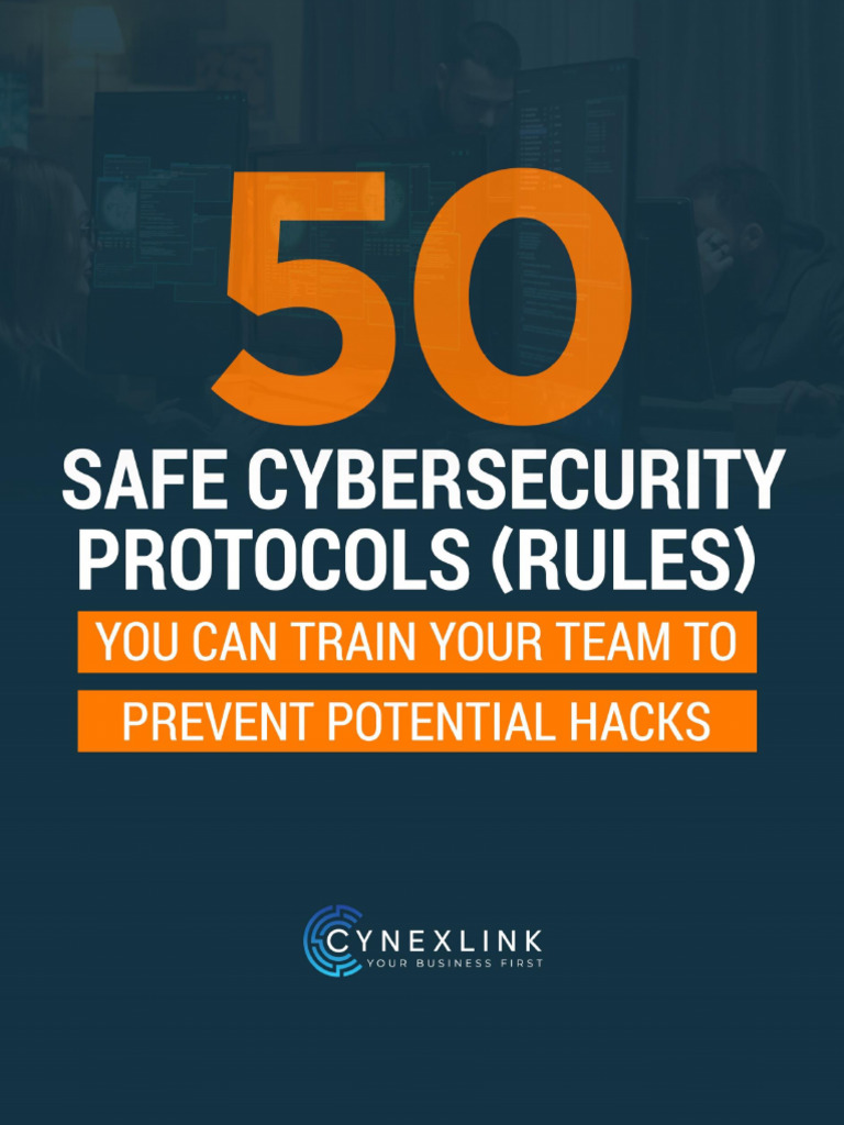 50 Safe Cybersecurity Protocols (Rules) | PDF | Security | Computer ...
