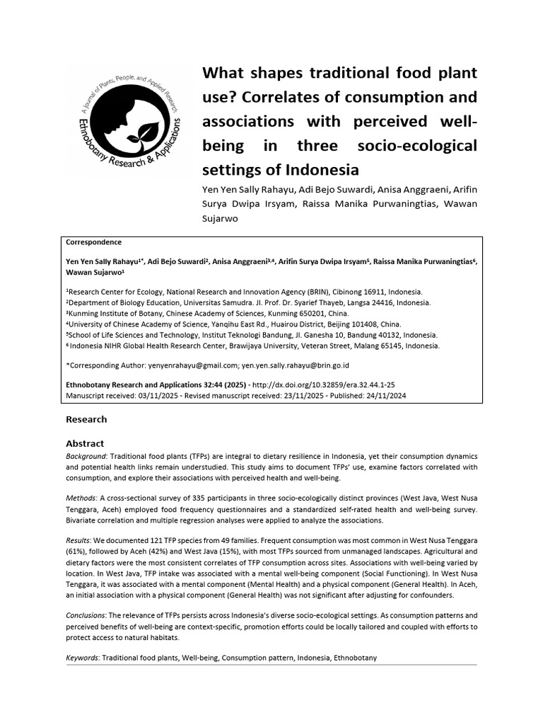 7681-Article Text (Manuscript Text With Figures and Tables - Only One ...