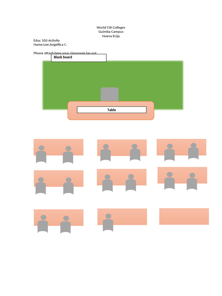 ACTIVITY-Classroom Lay Out | PDF