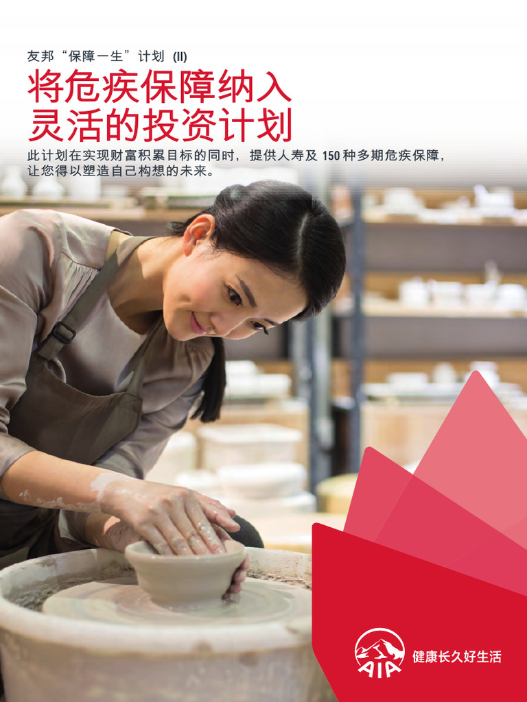 Aia Pro Lifetime Protector (II) Chinese Brochure | PDF