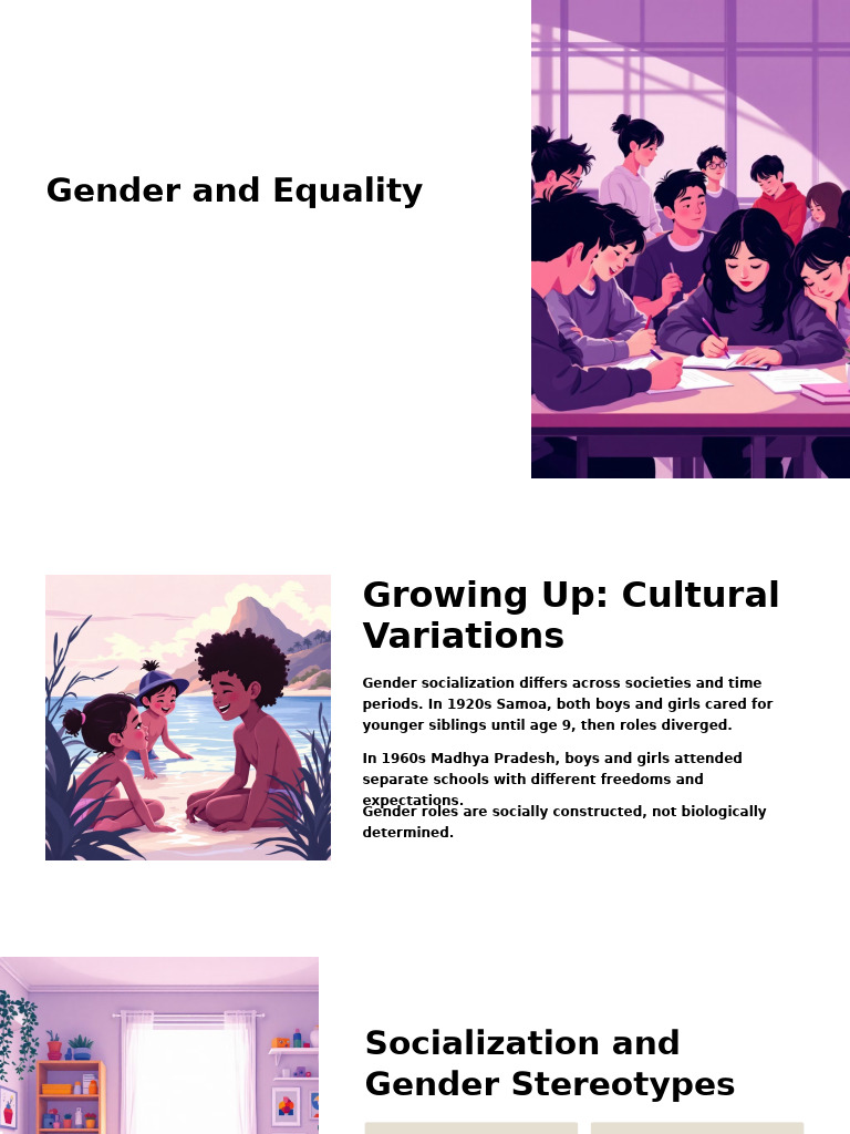 Gender and Equality | PDF | Gender | Gender Studies
