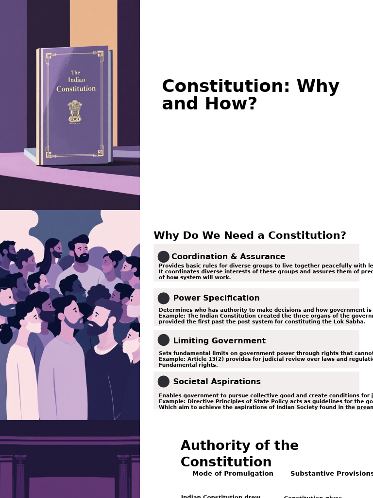 Understanding India's Constitution: Purpose & Structure | PDF ...