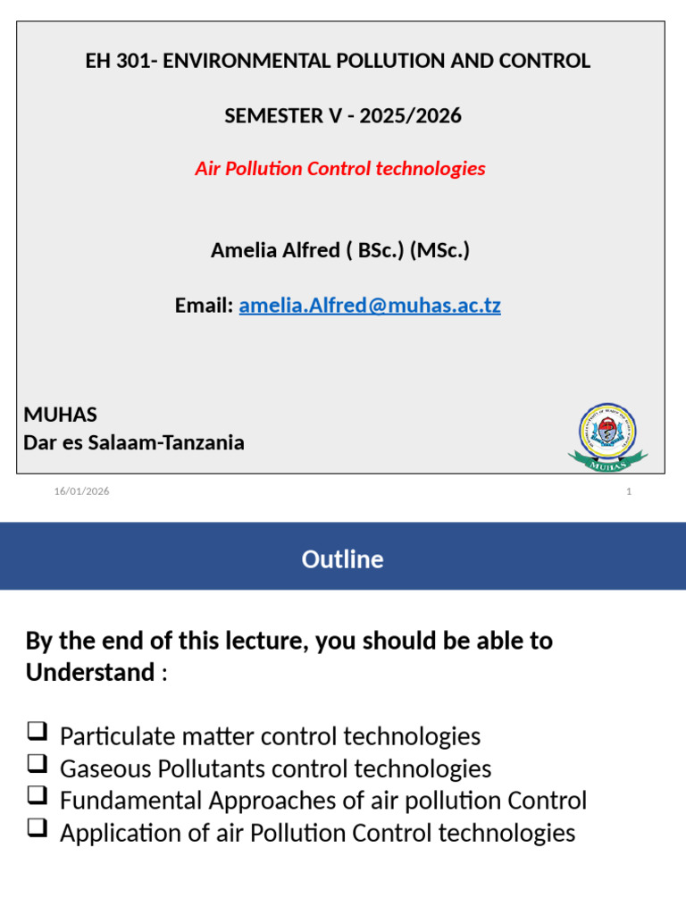 Air Pollution Control Technologies Guide | PDF | Particulates | Exhaust Gas