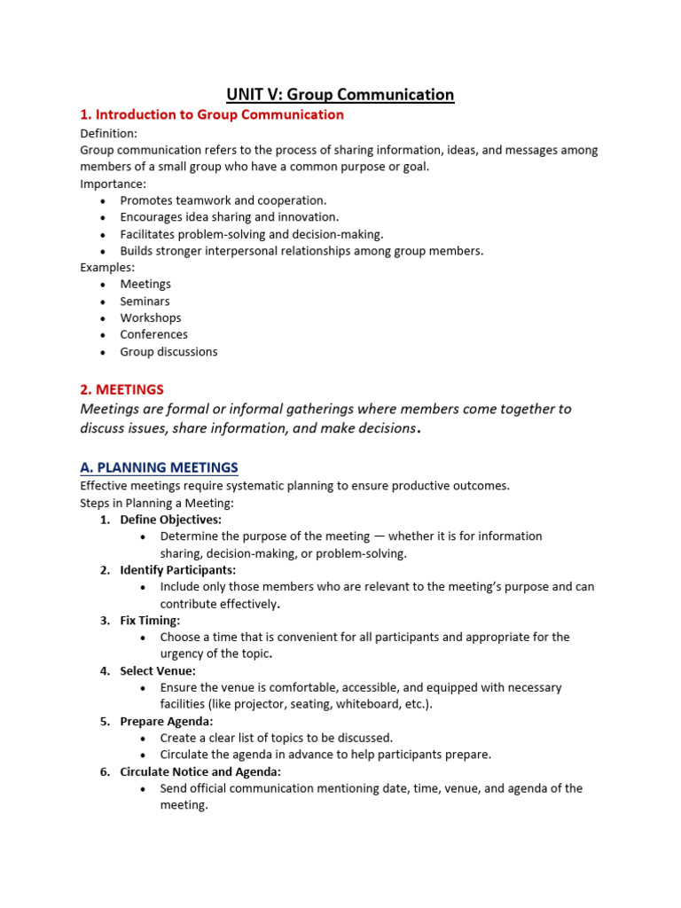 Effective Group Communication Strategies | PDF | Home Automation ...