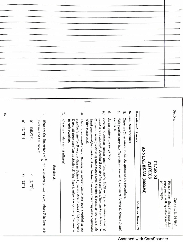 Dav Final Paper Session 2023-24 | PDF