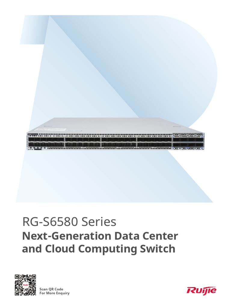 RG-S6580 Series Switches Datasheet - For Preview - 06261153 | PDF ...