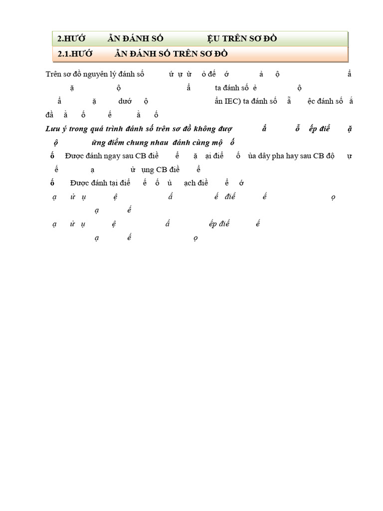 Huong Dan Danh So Ky Hieu Trong Ban Ve | PDF