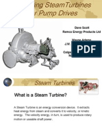 Steam Turbines For Pump Drives
