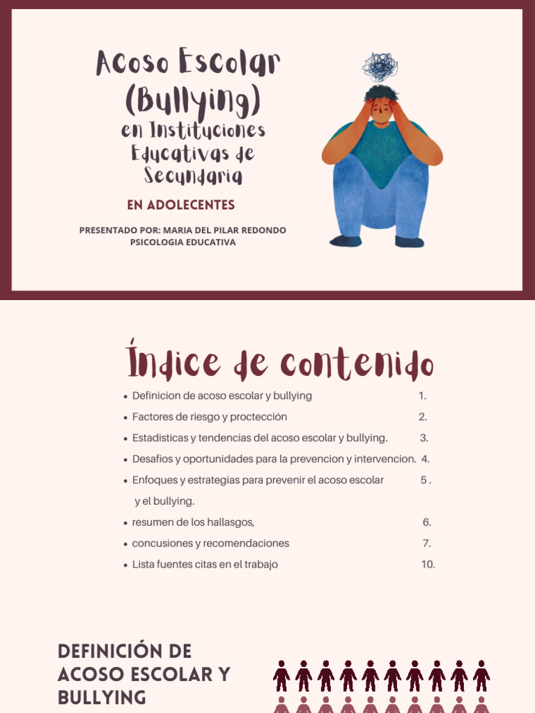 Prevención del Acoso Escolar en Secundaria | PDF