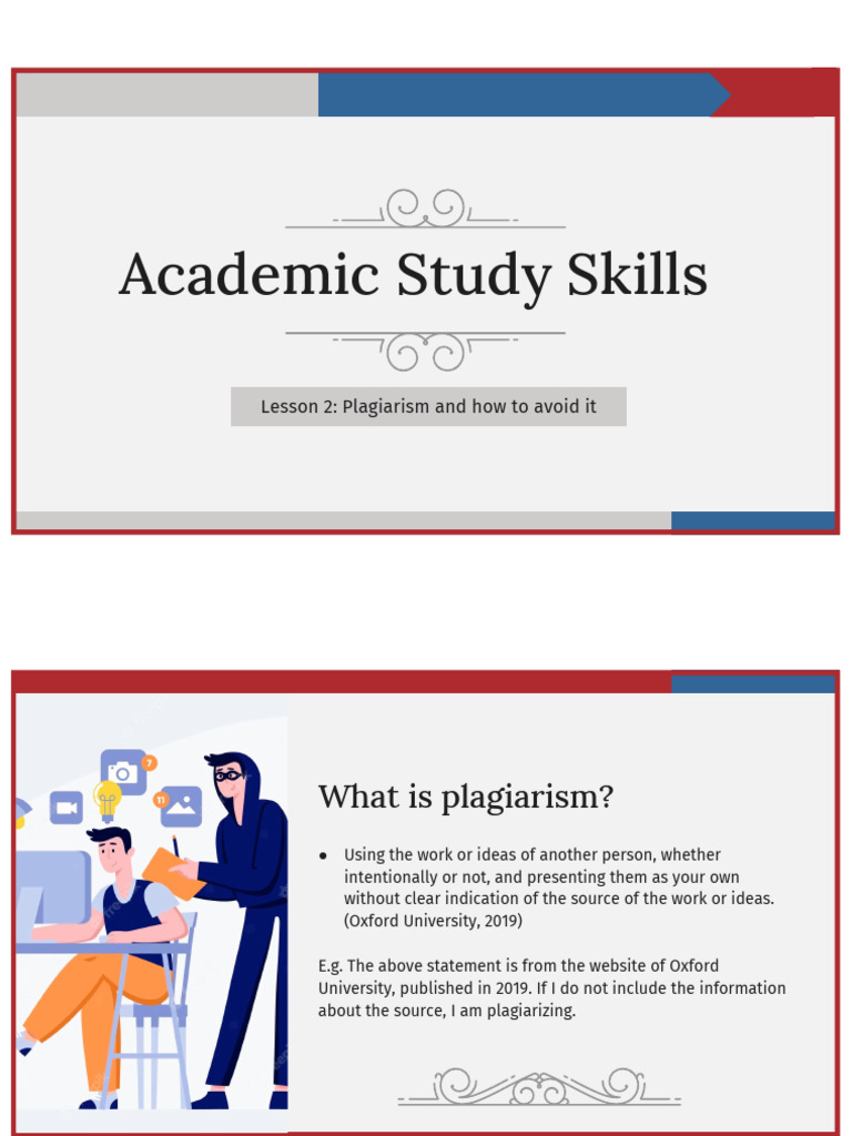 Avoiding Plagiarism in Academic Writing | PDF | Plagiarism | Citation