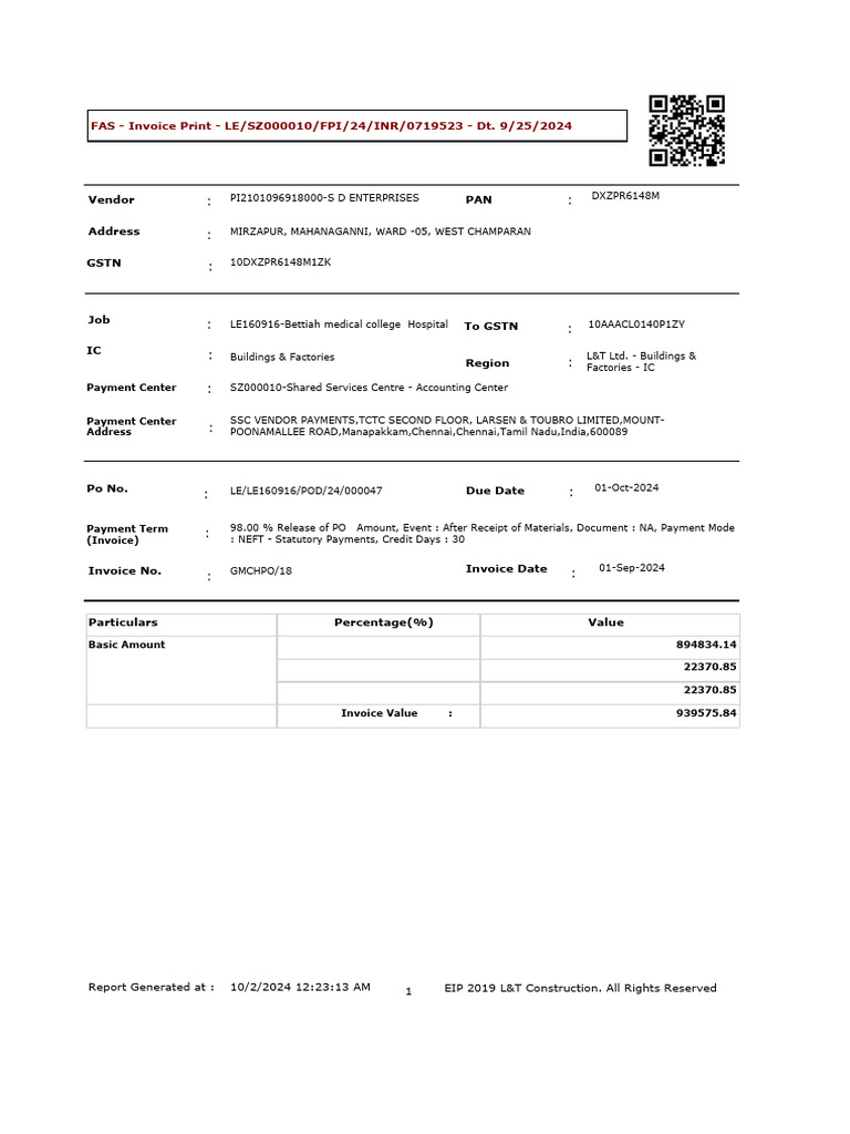 Vendor RDL 20241002002313 | PDF | Accounting | Business Documents