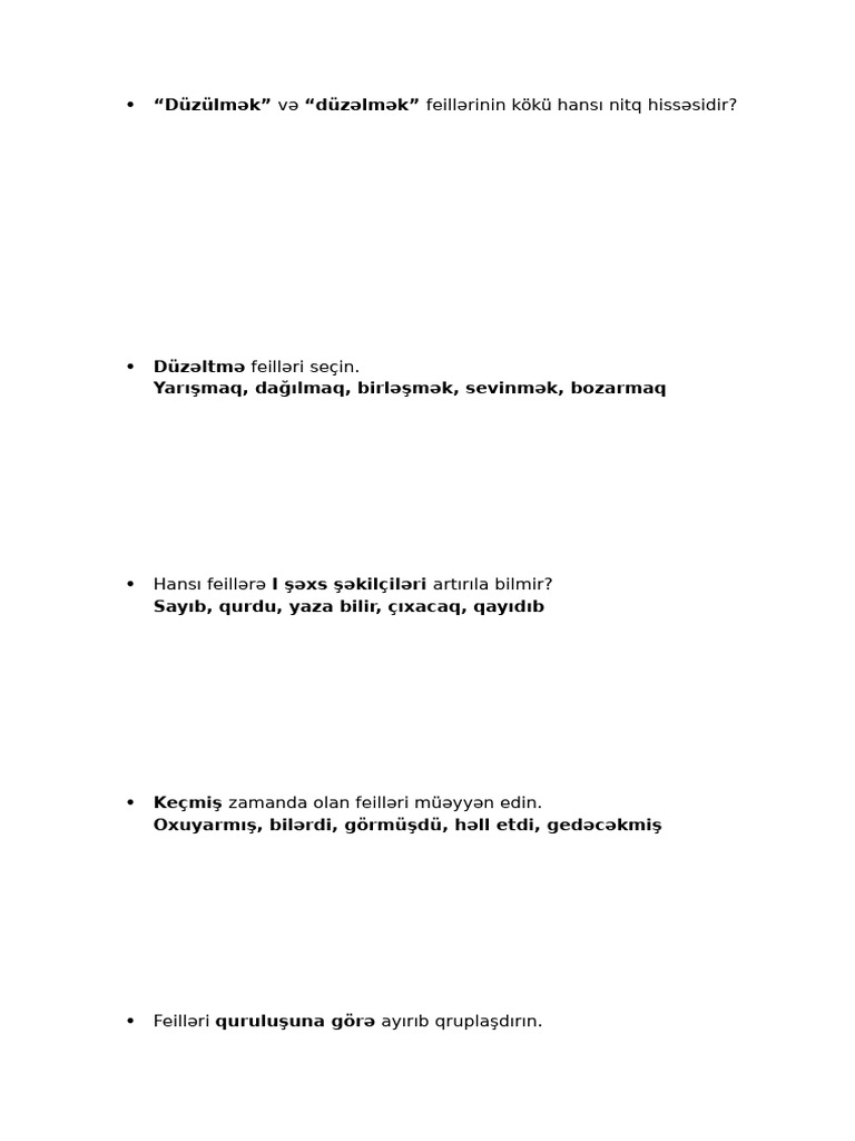 Suallar | PDF