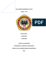 Download Tugas Manajemen Koperasi amp UKM by Abdul Kadir Erdika SN98204685 doc pdf