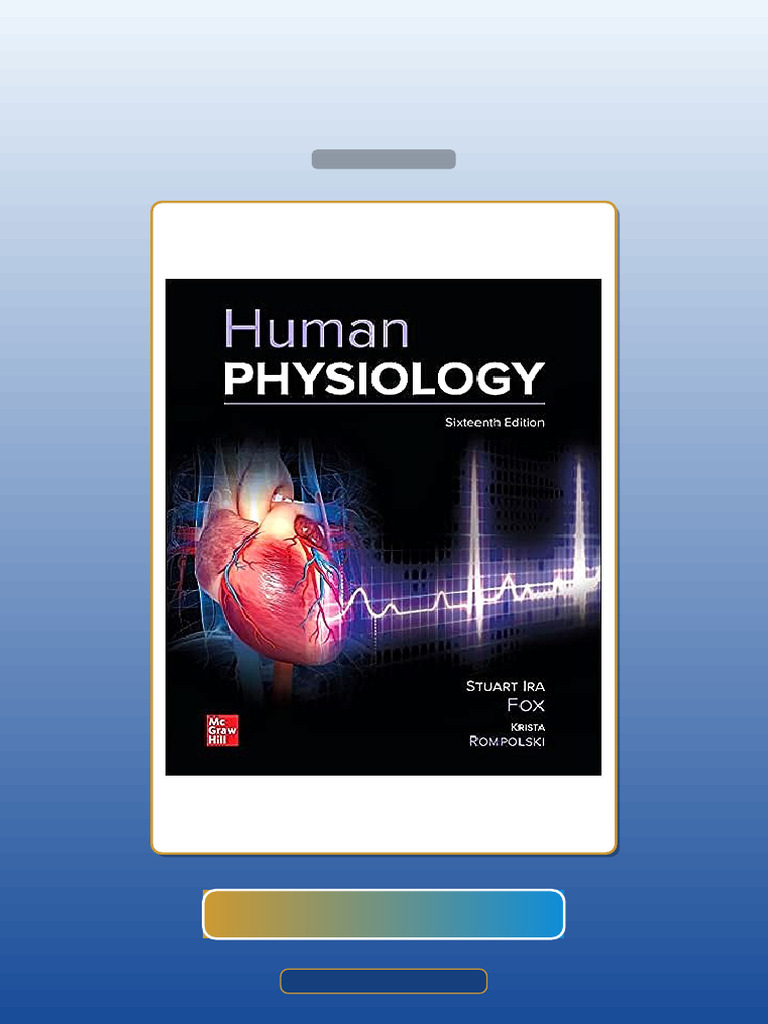 Test Bank for Human Physiology 16th Edition | PDF