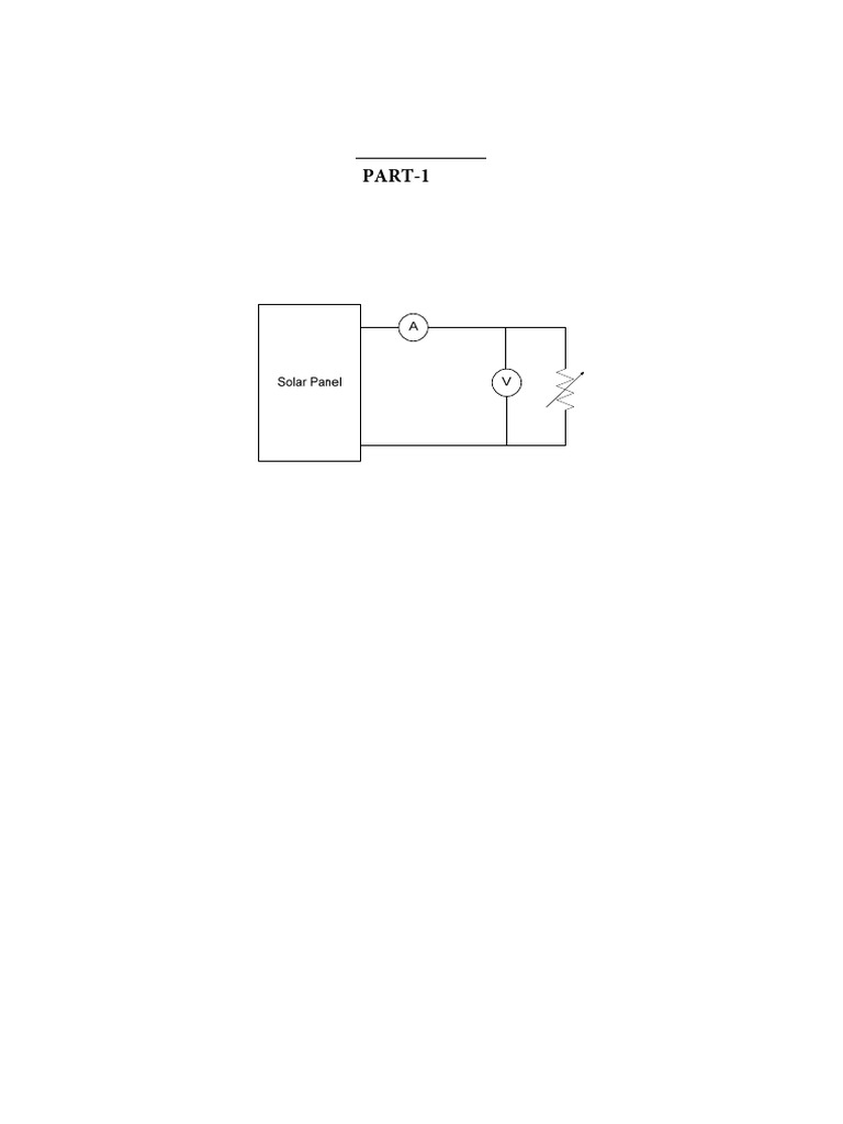 V-I Characteristics of Solar Panels | PDF | Power Inverter ...