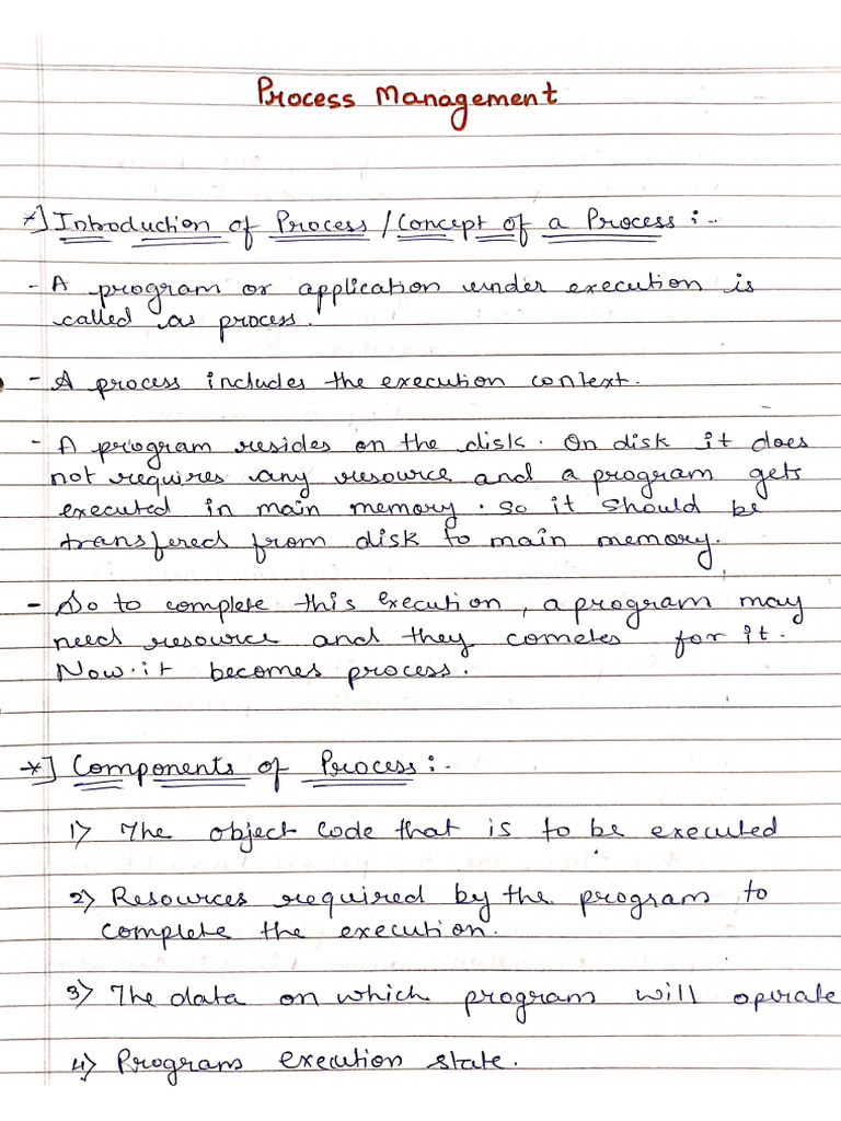 OS UNIT-2 Notes | PDF