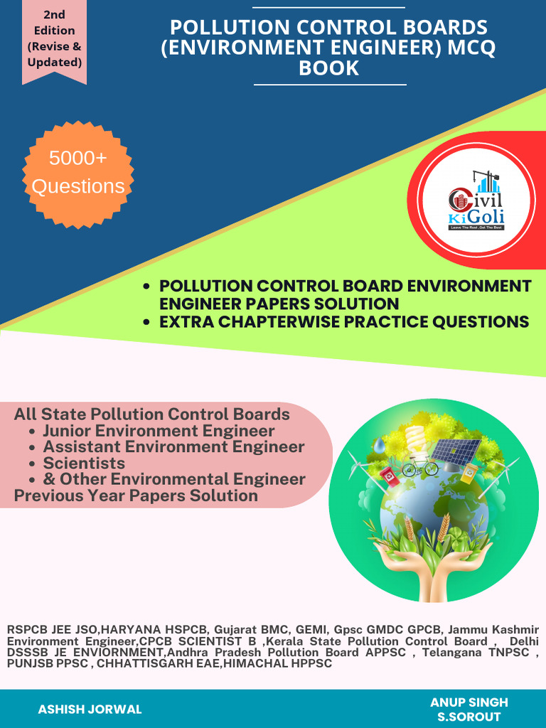 Pollution Control Board MCQs Guide | PDF | Environmental Science ...