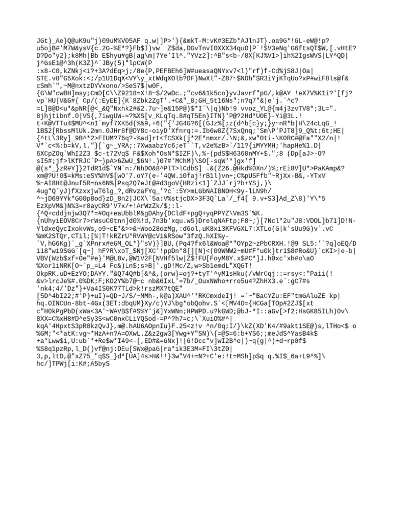 Encrypted Data String Analysis | PDF