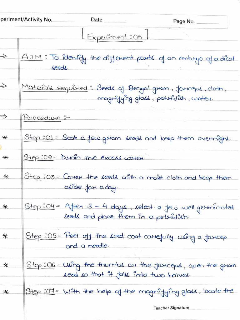 Experiment 3 Biology | PDF