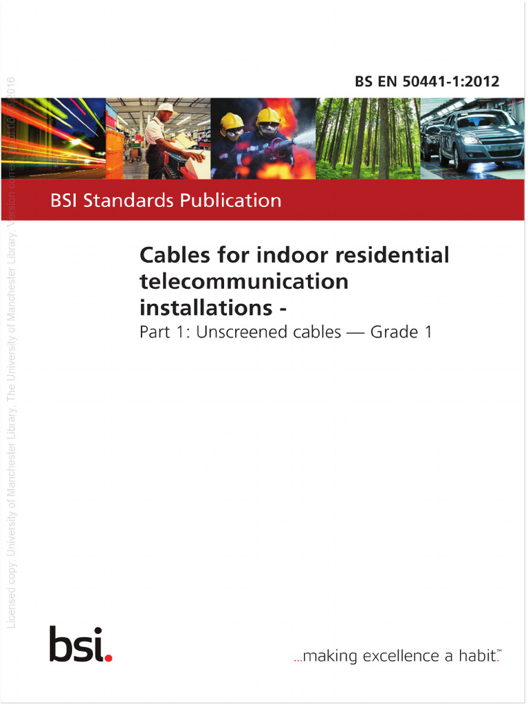 BS en 50441-1 2012 | PDF