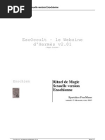 Rituel de Magie Sexualle Version Enochiene