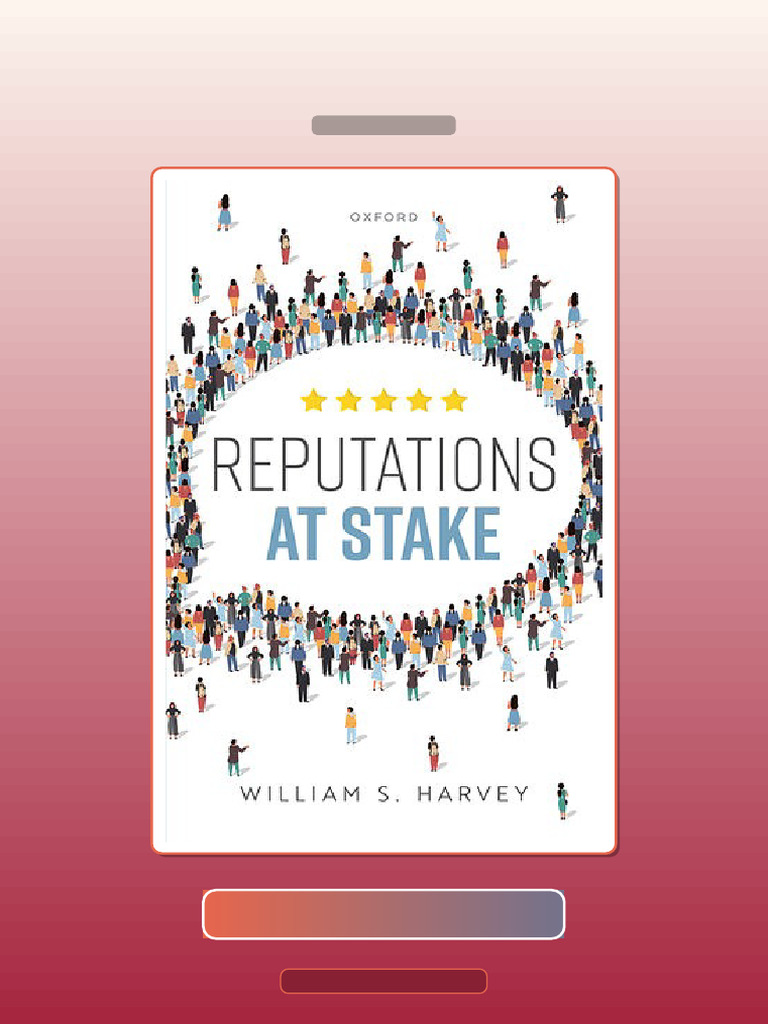 Test Bank For Reputations at Stake | PDF | Reputation | Multiple Choice