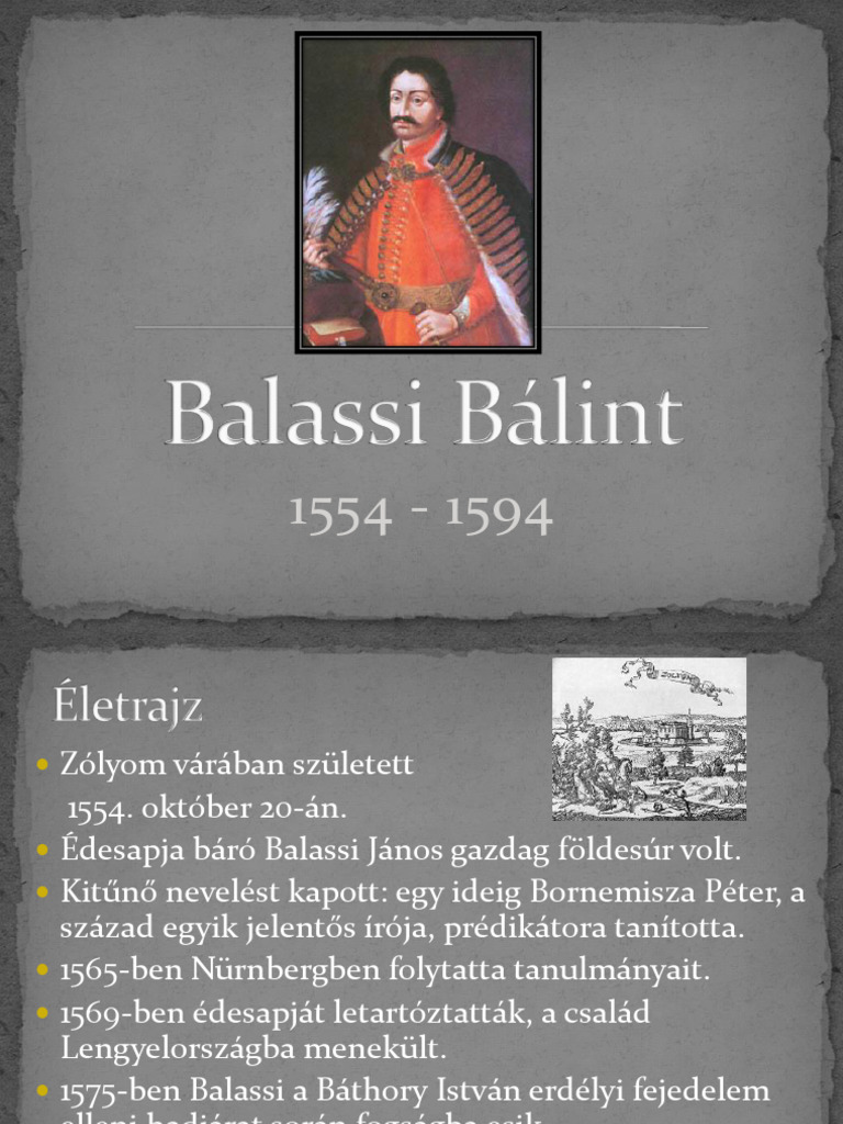 Balassi Bálint | PDF