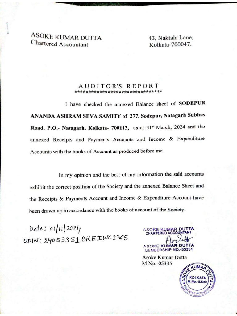 2024 Audit Report | PDF