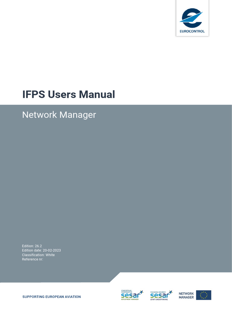 IFPS Users Manual Edition 26.2 | PDF | Air Traffic Control | Instrument ...